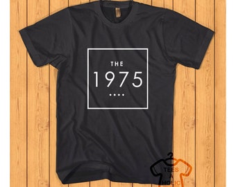 The 1975 Shirt Band Tshirt Clothing For Men Women Color Black & White TH068