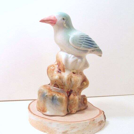Items similar to Bird Figurine, Made in Brazil, Porcelain, Ceramic ...