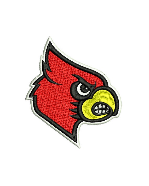 Louisville Cardinals machine embroidery design by EmbroiderySpace