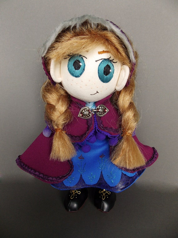 anna doll frozen plush