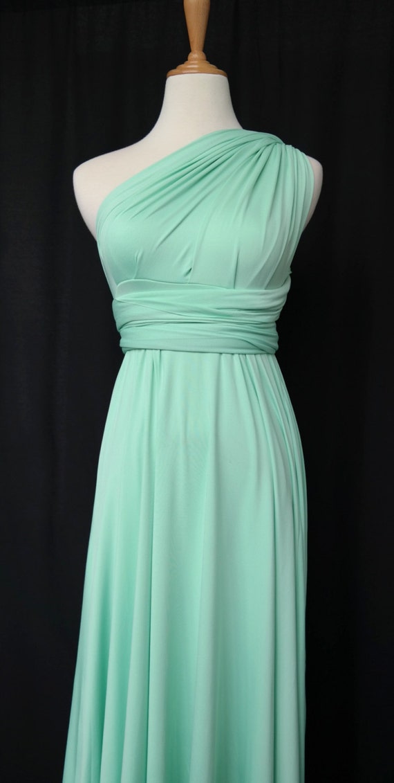 KNEE LENGTH Bridesmaid Infinity convertible dress in by Poppikin