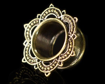 KUBOOZ Opale Tournesol Bouchons D'oreilles Tunnels Jauges Civière