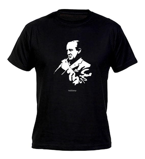 JRR Tolkien T-Shirt author of The Lord of the by GeeksDragons
