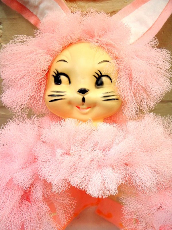 Super Cute Vintage Milk Carton Bunny Basket by CherryBerryVintage