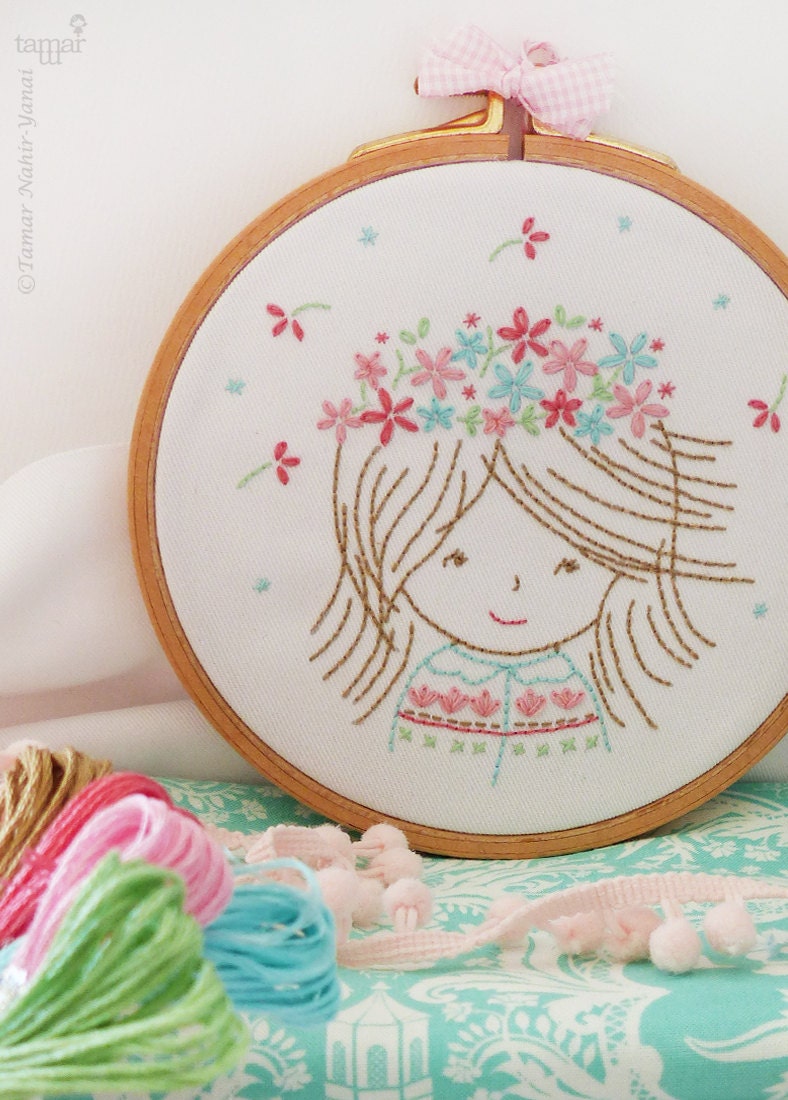 Birthday embroidery birthday kit birthday applique