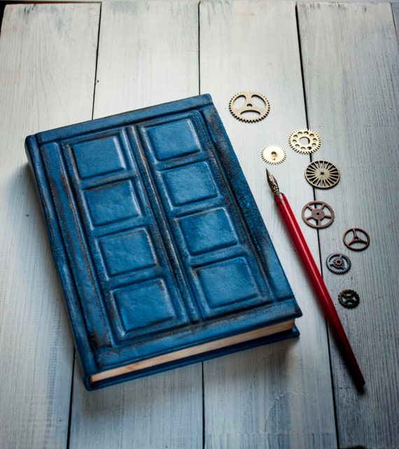 River Song S Journal Tardis Leather Journal Doctor Who