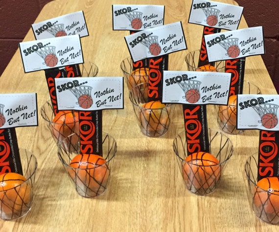 Basketball Treat Bag Toppers Skor&hellip;Nothing But Net