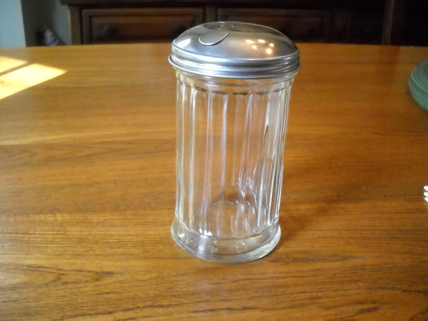 Vintage Glass Sugar Dispenser Diner Style By Sistersvintageattic