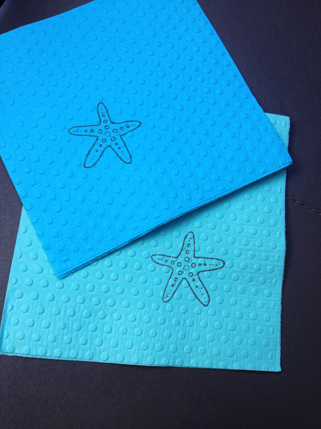 Paper Napkins Starfish Nautical Theme by SelfishNecessities