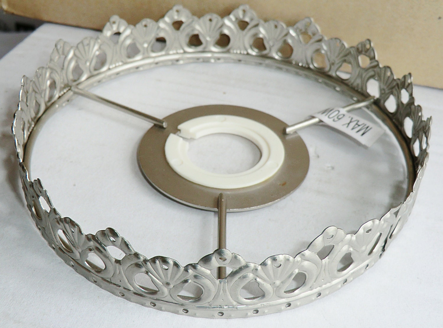 One Tier Chandelier Metal Frame No Drops Make Your Own