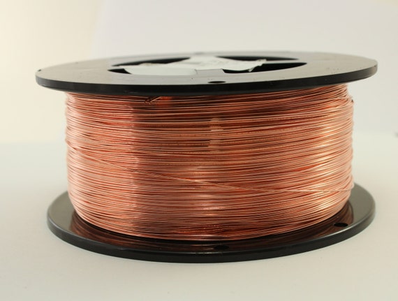 Dead Soft 20 Copper Wire 20 Gauge Round by SamsStashofSupplies