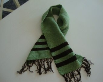 Hand Knitted Scarf Winter Wrap Neck Warmer