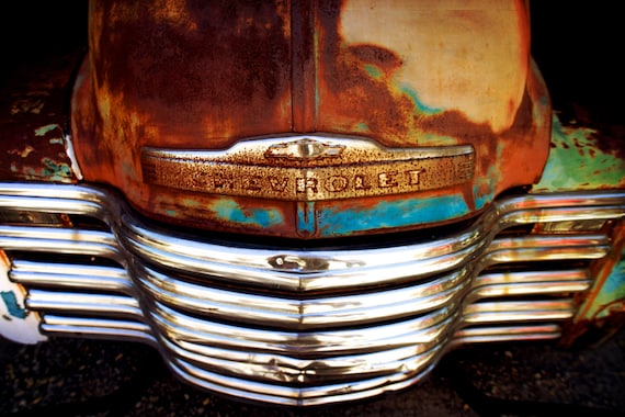 Items similar to 1950 Chevrolet truck grill, Antique truck, chrome