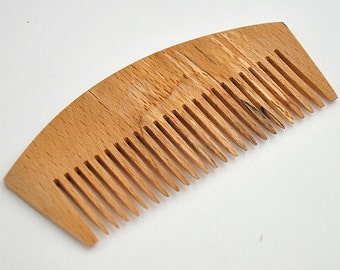 Minimalist Wooden Comb, beard comb, groomsmen gift, wood comb, hair ...