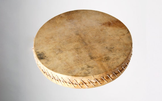 Pelle Per Tamburo In Pelle Di Bufalo - 2 Pezzi Per Bongo E Tamburi Africani (8.5 Pollici) - Foto 7