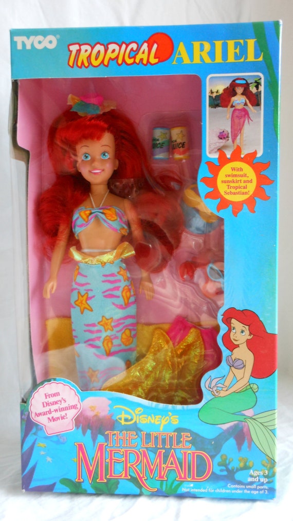 1991 TYCO Disney Princess The Little Mermaid by ThalassaDarksea