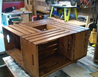 Crate Coffee Table