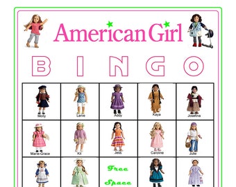 Items similar to American Girl Birthday Invitation on Etsy