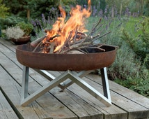 Steel Fire Pit YANARTAS - Contemporary Design