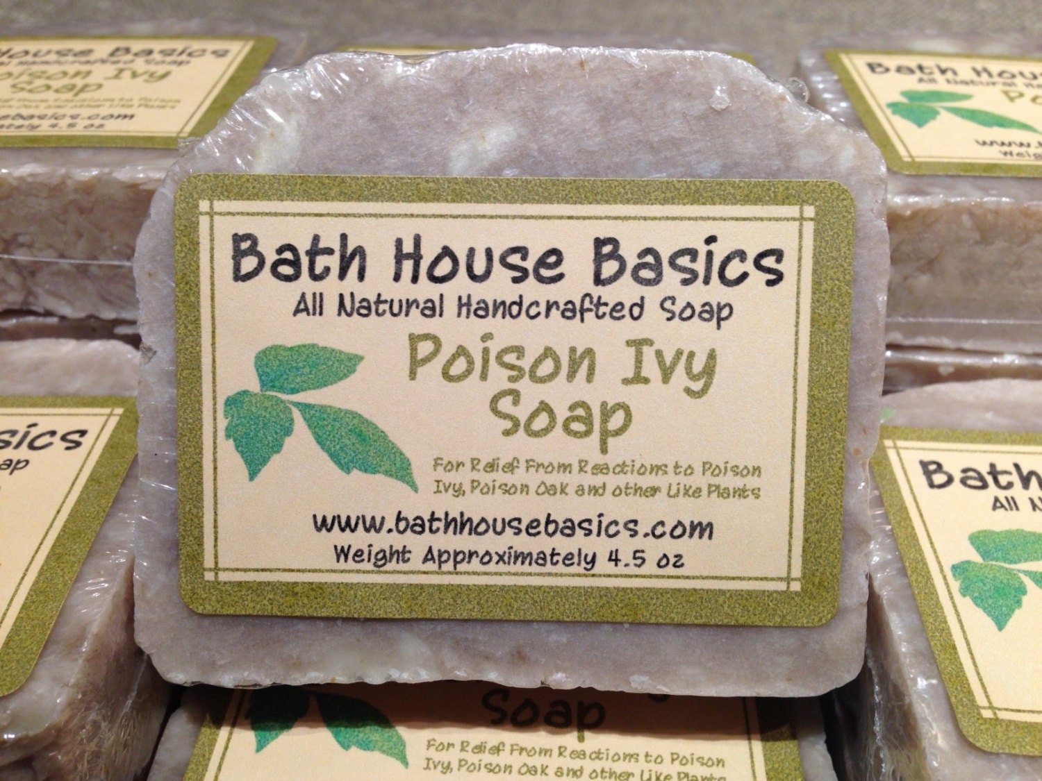 Poison Ivy Soap With Jewelweed & Oatmeal