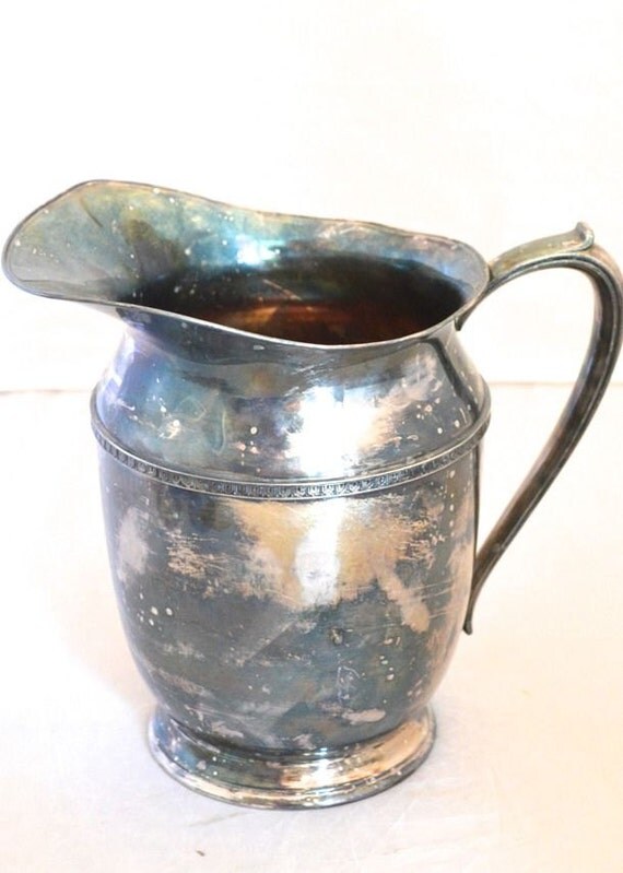 Vintage Chippendale Silverplate Water by SkywalkerSuperstore