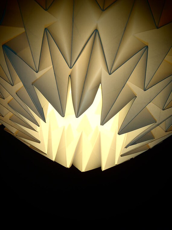 origami Lampe   Ball Origami Lampenschirm lampenschirm How  Kusudama kusudama ball lampe Origami to