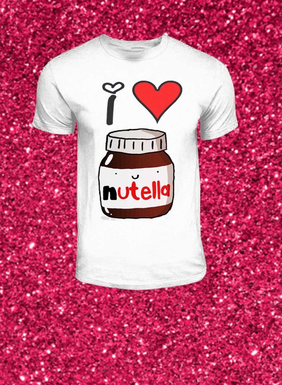 nutella print t shirt