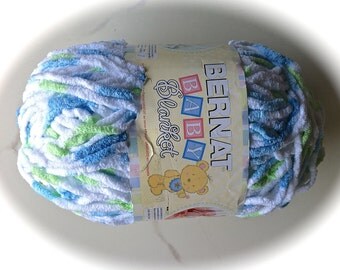 prints yarn 10.5 oz funny bernat baby blanket Brights 12015 Blanket by Bernat JUMP ROPE VARG