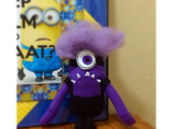 purple minion soft toy