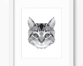 Cat Wall Art cat wall art | etsy Cat Wall Art cat wall art | etsy