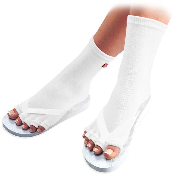 Pedisavers Pedicure Socks with Toe Separators