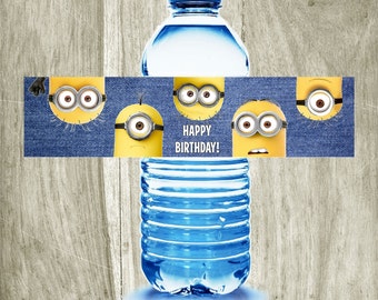 Minion water bottle | Etsy