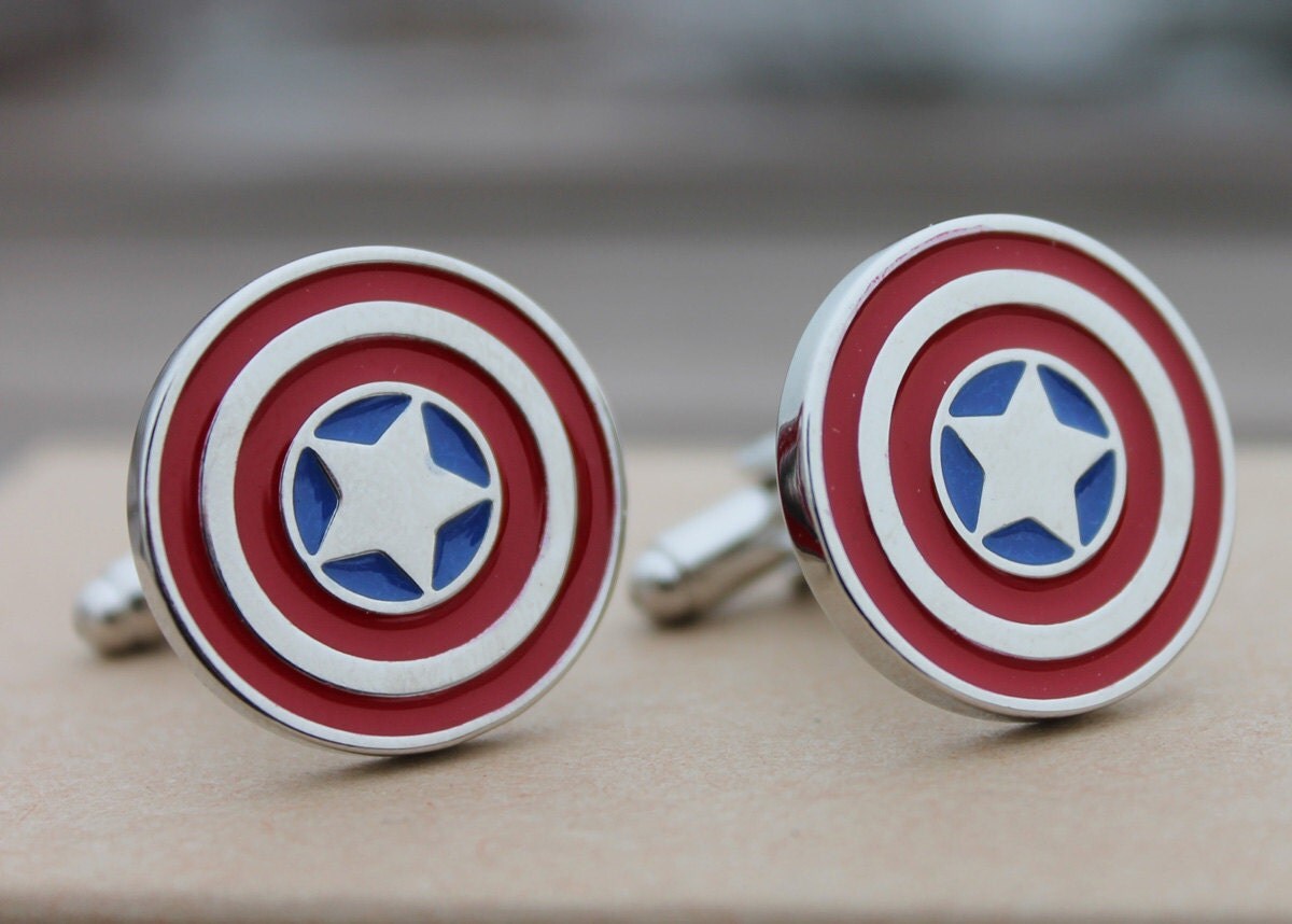 Captain America Cufflinks