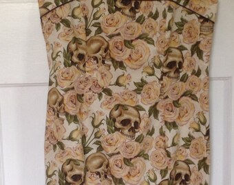 Resting in Roses Women's Wiggle Dress LAST ONE