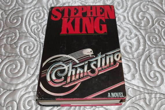 Items similar to Vintage Christine Book with Dust Jacket by Stephen ...