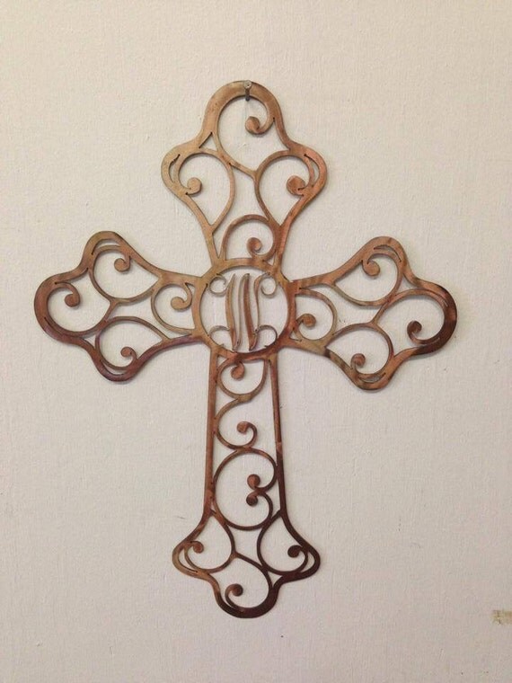 items-similar-to-27-metal-initial-cross-on-etsy