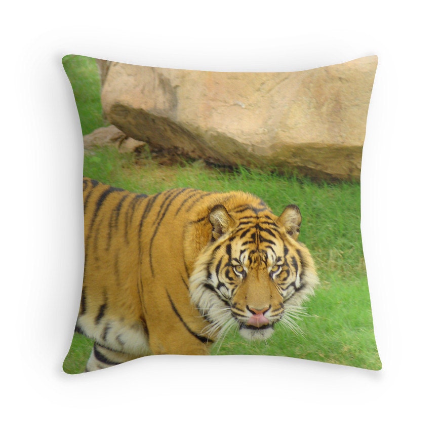 lion pillow cover