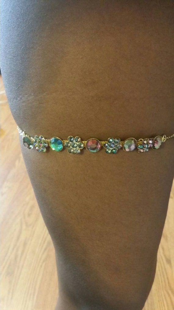 Thigh Chain by TiesandAnchors on Etsy