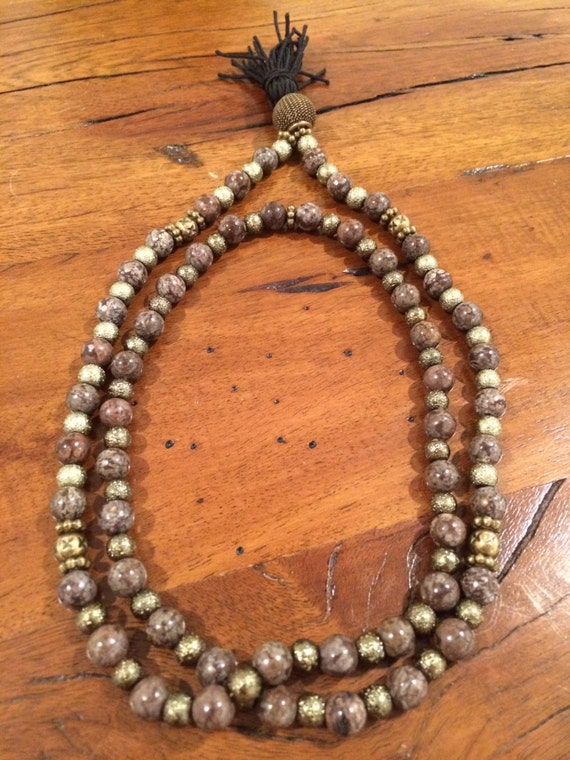 Items similar to Mala bead necklaces on Etsy
