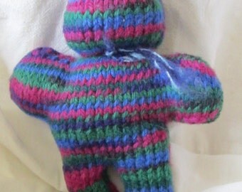Items similar to Mini Knit Doll on Etsy
