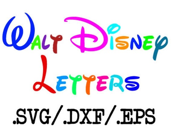 Download Disney Font Design Files For Use With Your Silhouette ...