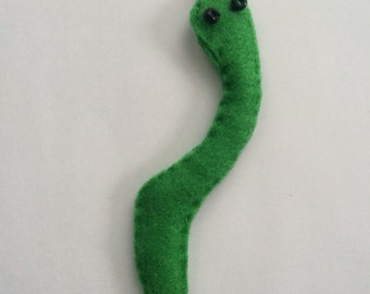 felt snake cat toy