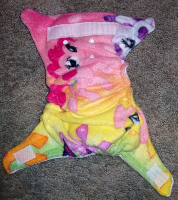 One size My Little Pony fabric Cloth Diaper w/insert by Cuddleland