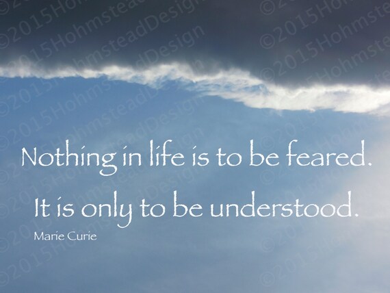 Download Marie Curie: Nothing in life is to be feared. It is only to be