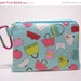 50% Off Discontinued Carabiner Coin Purse Aqua Purses