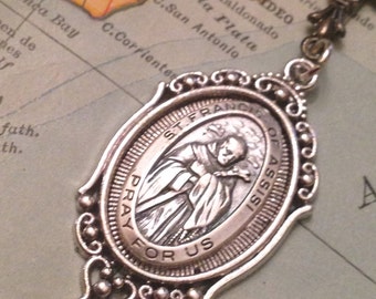 Popular items for saint francis medal on Etsy