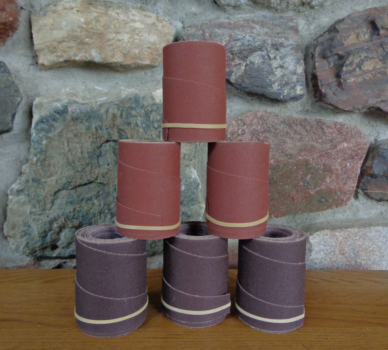 6 New PreCut Sanding Belts Abrasive Strips Rolls for Performax/Jet 16