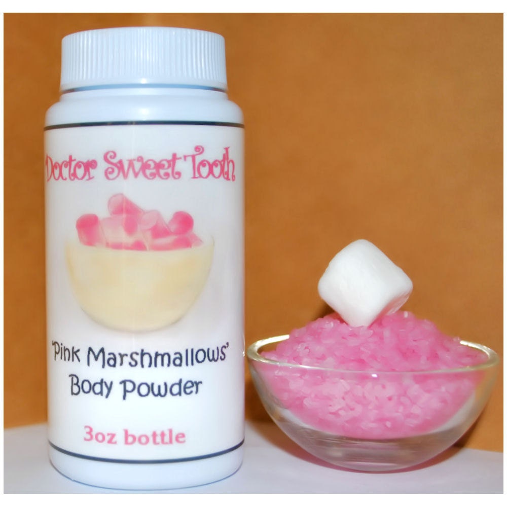 Pink Marshmallows Dusting Powder Talc Free