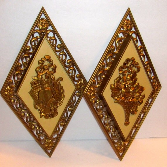 Vintage Syroco Wall Art