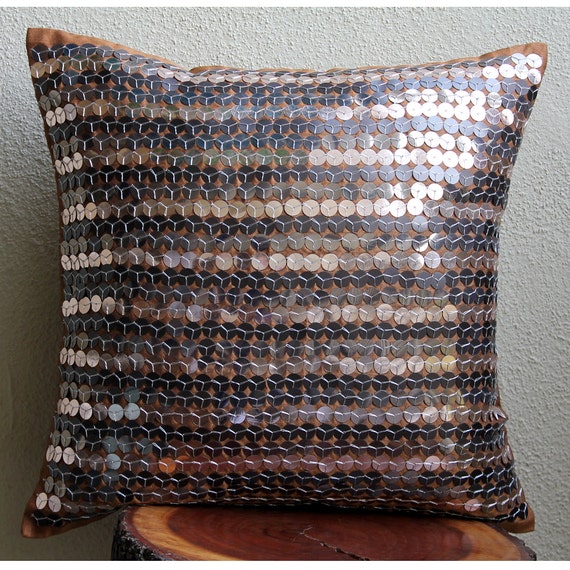 brown pillow cases